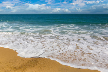 Nazare coast , Portugal