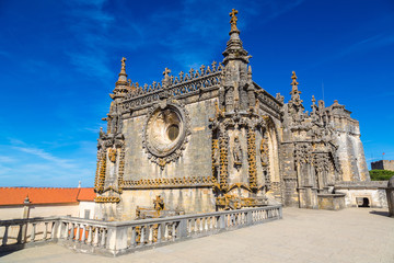 Fototapeta premium Medieval Templar castle in Tomar