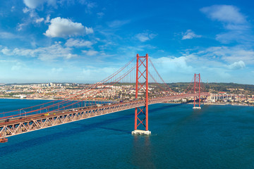 25th of April Bridge in Lisbon