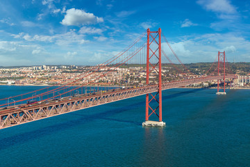 25th of April Bridge in Lisbon