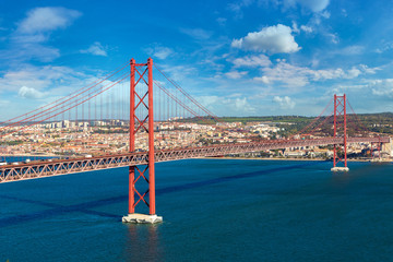 25th of April Bridge in Lisbon