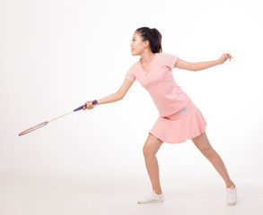 badminton girl