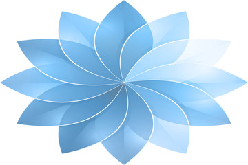 Blue Tone Modern Abstract Art Background Pattern Design