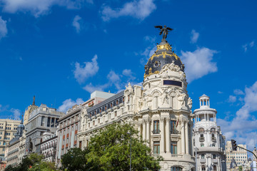 Obraz premium Metropolis hotel in Madrid, Spain