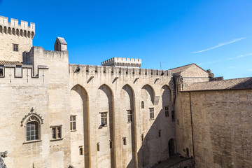 Papal palace in Avignon