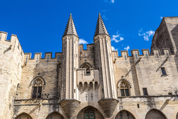 Papal palace in Avignon