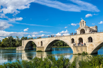 Saint Benezet bridge in Avignon