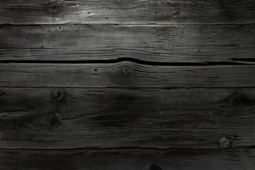 Naklejka premium Dark wooden background