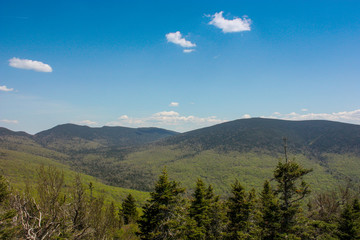 great view of a mountain range