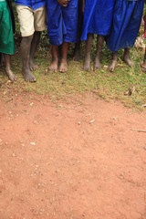 African Children's Feet