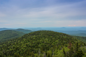 mountain range view for mount sutton