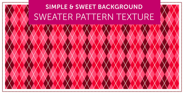 Sweater pattern texture Simple & Sweet Background vol.11