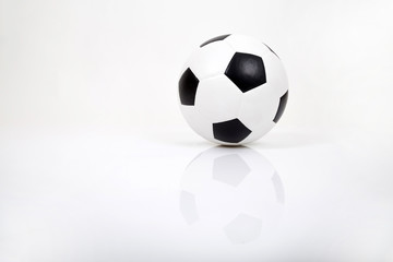Obraz premium Soccer or football. Isolated on a White Background.