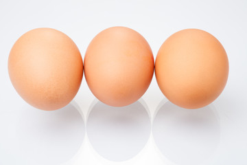 Three eggs