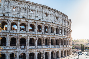 Fototapeta na wymiar Colosseum in Rome