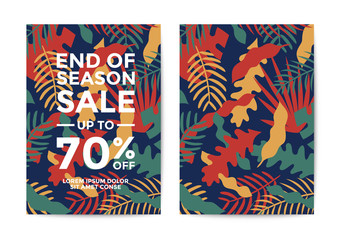 Nature Sale poster and flyer design