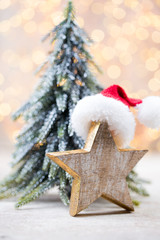 Christmas decor und greeting card. Symbol xmas.