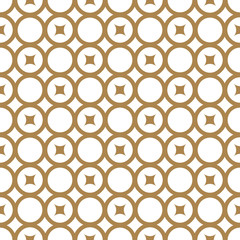 Seamless geometric background. Abstract vector Illustration. Simple graphic design. Pattern for textile printing, packaging, wrapper, etc.