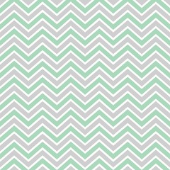 seamless geometric, zigzag green and gray