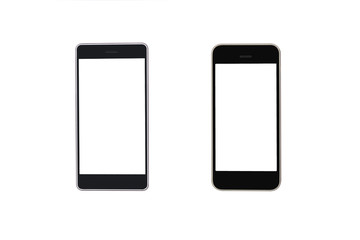 Smart phone isoleted on white background