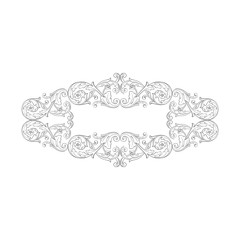 Classical baroque vector