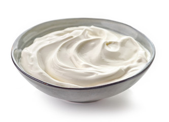 bowl of sour cream