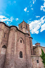 Fototapeta na wymiar Monastery of Santa Maria la Real of Najera, Spain