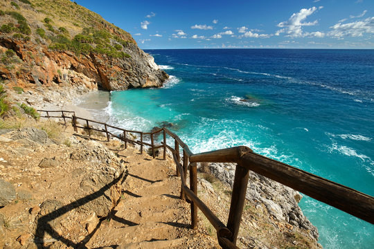 Cala Capreria im Zingaro Nationalpark