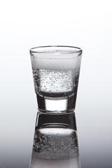 Vodka slammer shot with bitter lemon and sprite.