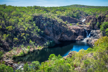 Bernang Lookout at Edith Falls, Nitmiluk National Park, Katherine, Australia.