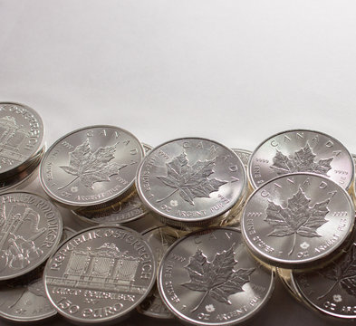 Investment silver coins Austrian and Canadian mints