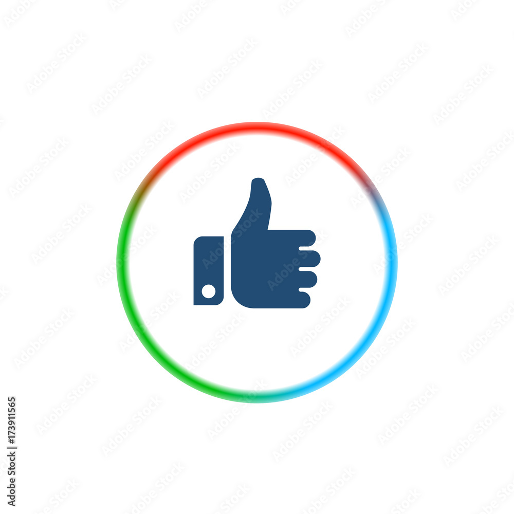 Poster Rainbow Style App Icon