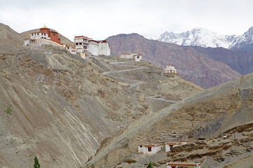 Tingmosgang monastery and palace, Ladakh, India