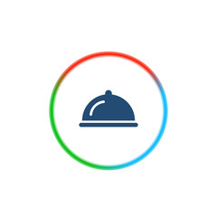 Obraz premium Rainbow Style App Icon
