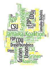 Jamaika-Koalition Bündnis Bundestag Wahl Partei Fraktion Deutschland Regierung Union