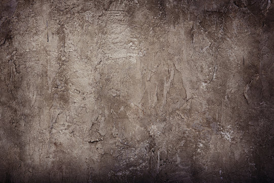 Gray Vintage Wall Background Texture