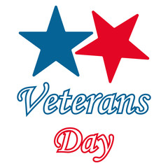 Obraz premium Veterans Day.Vector