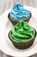 Cupcakes decorated.