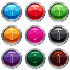 Water bottle set 9 collection