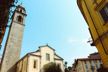 Fototapeta na wymiar A church in Italy