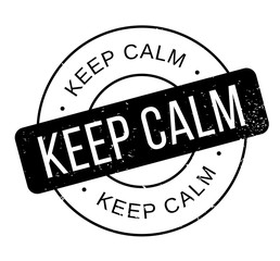 Keep Calm rubber stamp. Grunge design with dust scratches. Effects can be easily removed for a clean, crisp look. Color is easily changed.