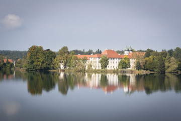 Das ehemalige Kloster Seeon in Oberbayern