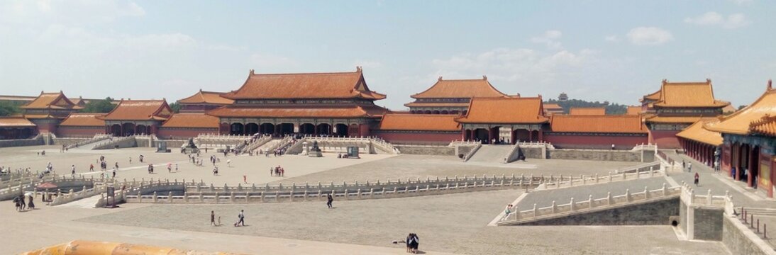 Forbidden city, Door of supreme harmony - Beijing, China