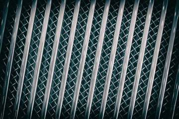 Beautiful pattern of lines metal steel background