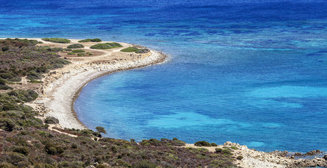 Coste di Villasimius, Sardegna, Italia