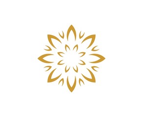 Fototapeta na wymiar Flower logo
