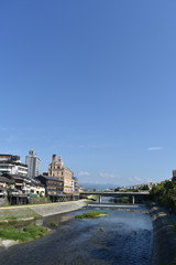 団栗橋東詰から見た四条