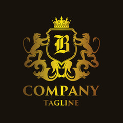 luxury Letter 'B' Logo