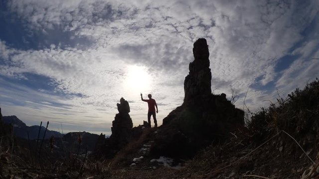 Profilo di rocce con Paolo Goglio