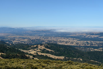Fototapeta na wymiar Mount Diablo State Park, Northern California, United States